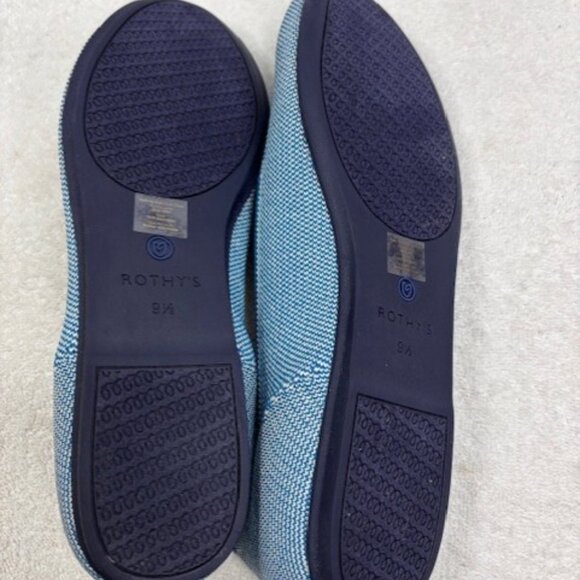 Rothy’s The Loafer Indigo Cloud Blue Slip-Ons Flats Women’s Size 9.5 NWOB - Picture 10 of 11